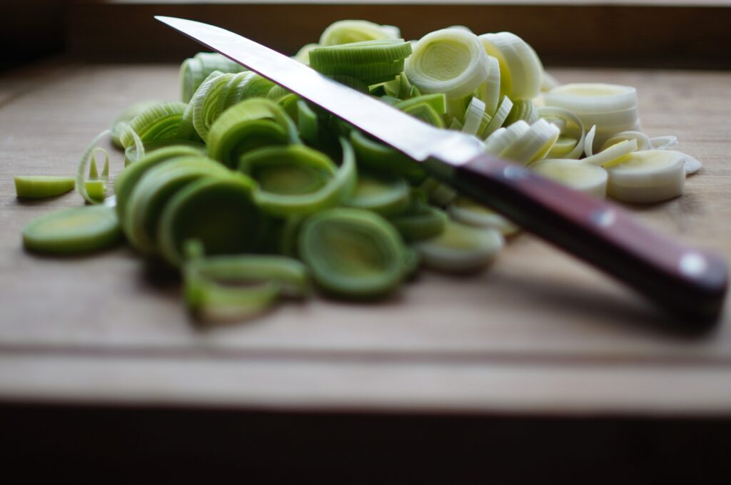 poireaux à la vinaigrette